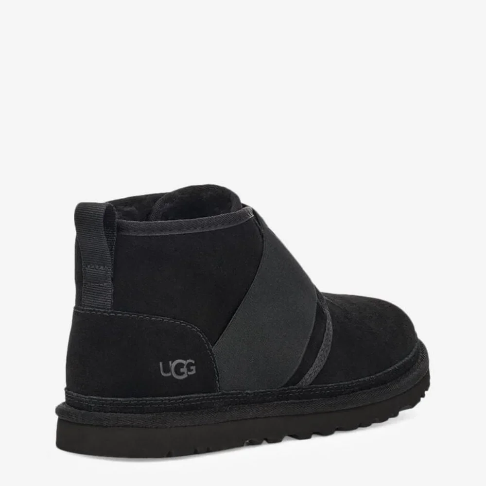 UGG Neumel II Graphic Mens Suede Chukka Boots  Black UGG 1119392 BLK NEW Size 11 - Picture 7 of 8
